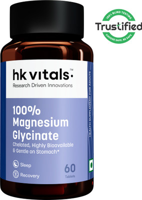 hk vitals 100% Magnesium Glycinate 60