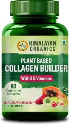 Himalayan Organics Plant Based Collagen Builder Supplement For Healthy Hair(90 No)