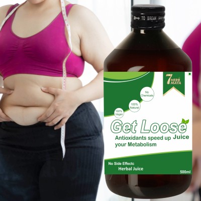 7Herbmaya Get Loose Fat Burning Juice/Belly Fat Burner Keto Juice/Weight Loss Products(500 ml)