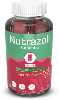 Nutrazoli Gummies Immunity Booster Multivitamins | 1 Bottle | 30 Gummies(30 Capsules)