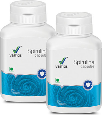 Vestige Spirulina(2 x 100 Capsules)