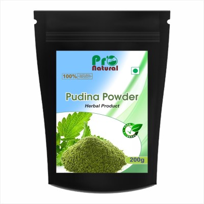 Pronatural Natural Pudina | Mint Leaves (Mentha) Powder(200 g)