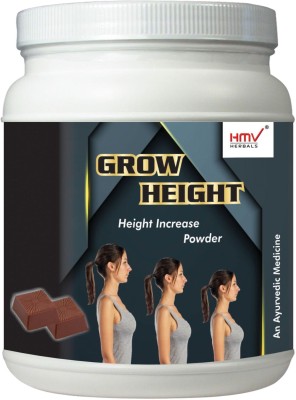 HMV Herbals Grow Height- Herbal Height Growth Powder for Men & Women (Chocolate Flavor)(100 g)