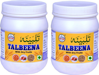 Parbat Herbal Talbeena With Dry Fruits Blend - 400g | High Fiber, Energy-Rich Sunnah Food(2 x 200 g)