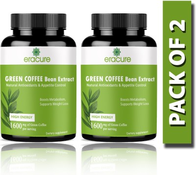 EraCure Green Coffee Bean Extract Weight Loss Tablets (S250)(120 Tablets)