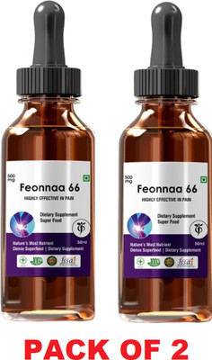 Feonnaa 66 Liquid Highly effective in Pain 50 ml Pack of 2 (100 ml)(2 x 50 ml)