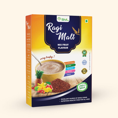 SHREE MURLIDHAR LIFESCIENCE PRIVATE LIMITED SML Ragi Malt Mix Fruit Flavour(250 g)