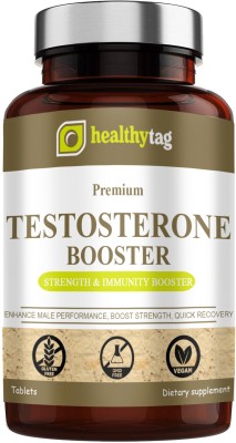 Healthy Tag Testosterone Booster For Men, Testo Booster Power Support Tablets (S80)(30 Tablets)