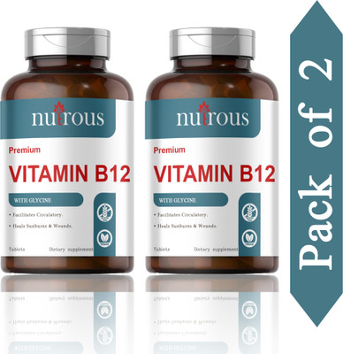Nutrous Plant Based Vitamin B12 Tablets (G225)(120 Tablets)