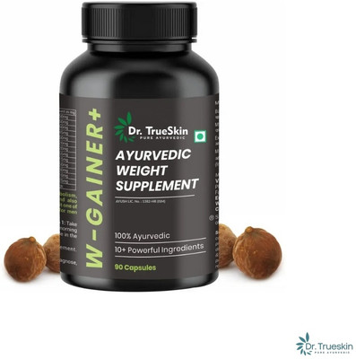 Dr. Trueskin W-Gainer+ Capsules Herbal Energy Builder More(90 Capsules)