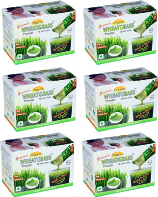 Girme's Wheatgrass Powder - (3gx30) x sachet pack of 6(6 x 100 g)