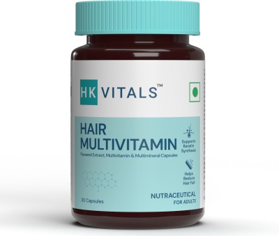 HEALTHKART HK Vitals Hair Multivitamin with DHT Blockers & Biotin, Helps Reduce Hair Fall(30 Capsules)