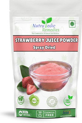 nutravedic remedies Strawberry juice Powder - 400.0 gram(400 ml)