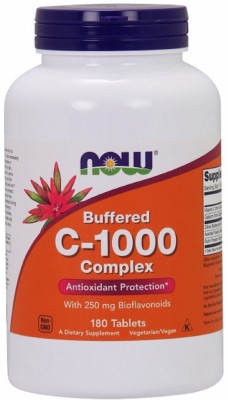 Now Foods Vitamin C-1000 Complex(180 Tablets)