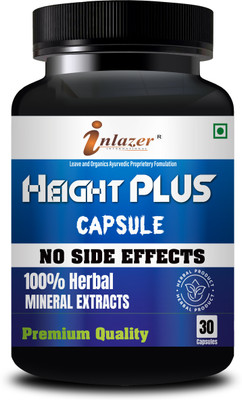 inlazer Plus Height Capsule Full of Nutrients, Height Increase Medicine, Speed Height(30 Capsules)