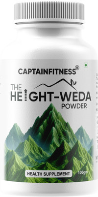 CaptainFitness Heightweda Height Boost Formula for Natural Growth powder|&10|(100 g)