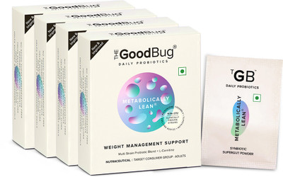 The Good Bug Metabolically Lean Probiotic For Weight Management Supercharged Edition(4 x 15 No)