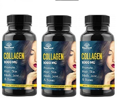VEDA MAXX VEAXX-Collagen-Pack of 3(3 x 60 Capsules)