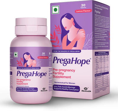 Pregahope Pre-pregnancy Fertility Supplement, Nutraceutical For Women | 30 Tablets(30 Tablets)