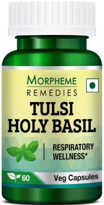 Morpheme Remedies Tulsi Holy Basil Extract 500 mg(60 No)