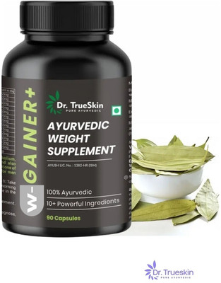 Dr. Trueskin W-Gainer+ Capsules Herbal Endurance Booster Bulk(90 Capsules)