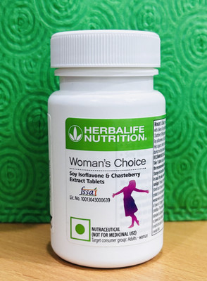 Herbalife Nutrition Woman's Choice Soy Isoflavones & Chasteberry Extract Tablet-(30 Tablets)