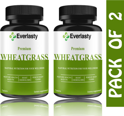 Everlasty Wheatgrass 800 mg Tablets (K229)(2 x 60 Tablets)