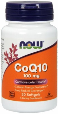 Now Foods CoQ10, 100 mg(50 Capsules)