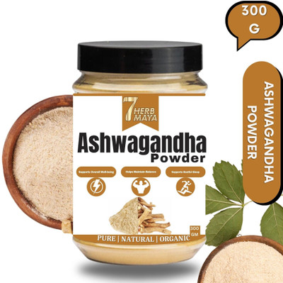 7Herbmaya New Ashwagandha Powder For Revitalize Performance Body & Mind(300 g)