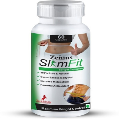 Zenius Slim Fit Capsule With Green Coffee Bean Extract for Weight Loss Formula(60 Capsules)