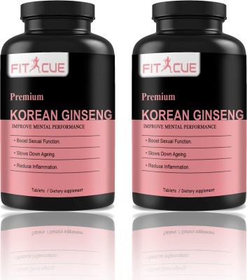 Fitcue Korean Gingseng for Men & Women Tablets (S253)(120 Tablets)