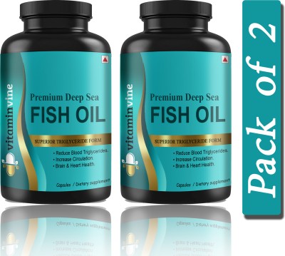 Vitaminvine Deep Sea Fish Oil 2500mg (Omega 3 Fish Oil) (G193)(120 Capsules)