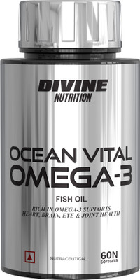 Dn With Divine Nutrition OMEGA-3 FISH OIL-(60)(250 g)