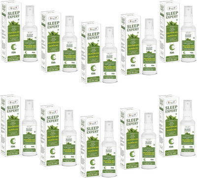 Vringra Sleeping Spray-Sleeping Liquid-Fast Sleeping Spray-Quick Sleep- Sleeping Drops(10 x 30 ml)