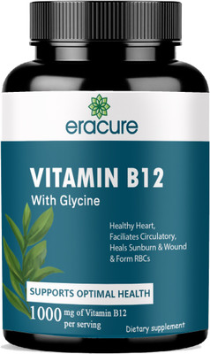 EraCure Plant Based Vitamin B12 Tablets (D84)(30 Tablets)