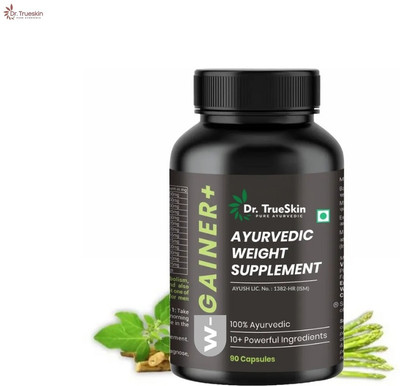 Dr. Trueskin W-Gainer+ Capsules Herbal Daily Energy Tonic Assd(90 Capsules)