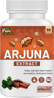 nutramagik Extract Support Heart Health/Manages Cholesterol Level/BP Contro(60 Capsules)