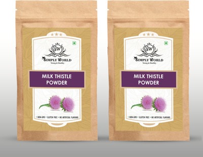 THE SIMPLY WORLD Milk Thistle Powder(2 x 100 g)