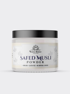 THE SIMPLY WORLD Safed Musli Powder(100 g)