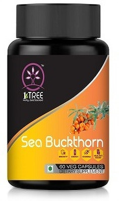 1 Tree Sea Buckthorn Capsules - Immunity Booster - Sea Buckthorn Extract Capsules 60 Cap(60 g)