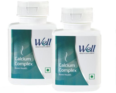 Modicare Well Calcium Complex For Bone Health - 60 Tablets Each(2 x 60 Tablets)