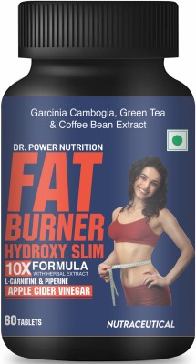 Dr Power Nutrition Belly FAT Burner Fast weight Loss Tablet Apple cider Garcinia Green tea 60(60 Tablets)