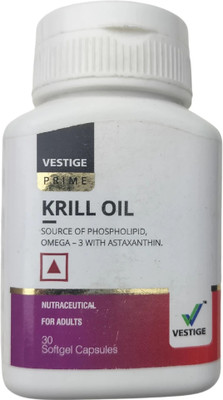 VESTlGE Prime Krill Oil with omega -3 (30 Softgel)(30 No)