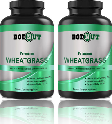 Bodnut Wheatgrass 800 mg Tablets (G276)(120 Tablets)