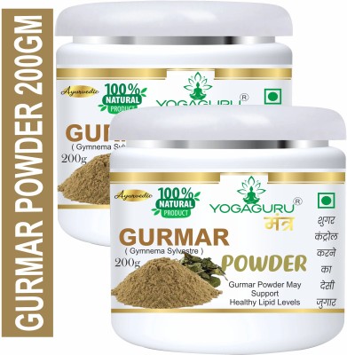 YOGAGURU MANTR Gudmar Powder (Gymnema sylvestre) Gurmar Powder / Madhunashini (400 g)(400 g)