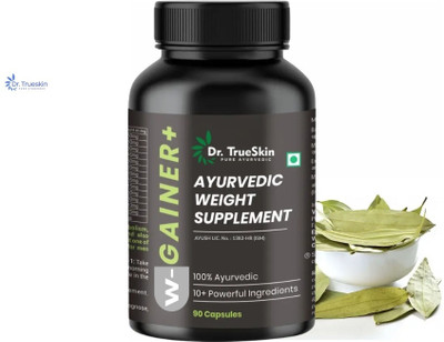 Dr. Trueskin W-Gainer+ Capsules for Muscle Tone Gain Bulk(90 Capsules)