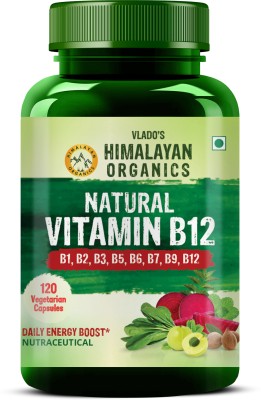 Vlado's Himalayan Organics Plant Based Vitamin B12(120 No)