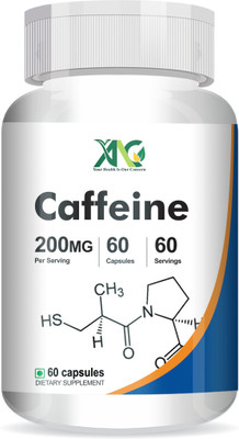 ANC Caffeine For Natural Stimulant | Boosts Performance & Metabolism(60 Tablets)