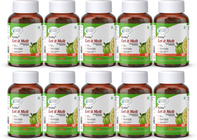 FYTIKA Let it Melt Weight Management Tablet For Men and Women (Pack of 10)(10 x 60 Tablets)