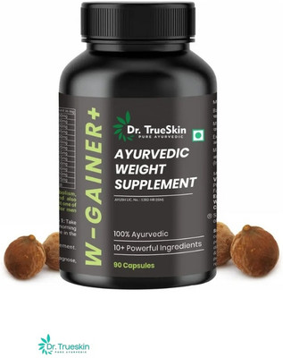 Dr. Trueskin W-Gainer+ Capsules for Body Fitness & Stamina(90 Capsules)